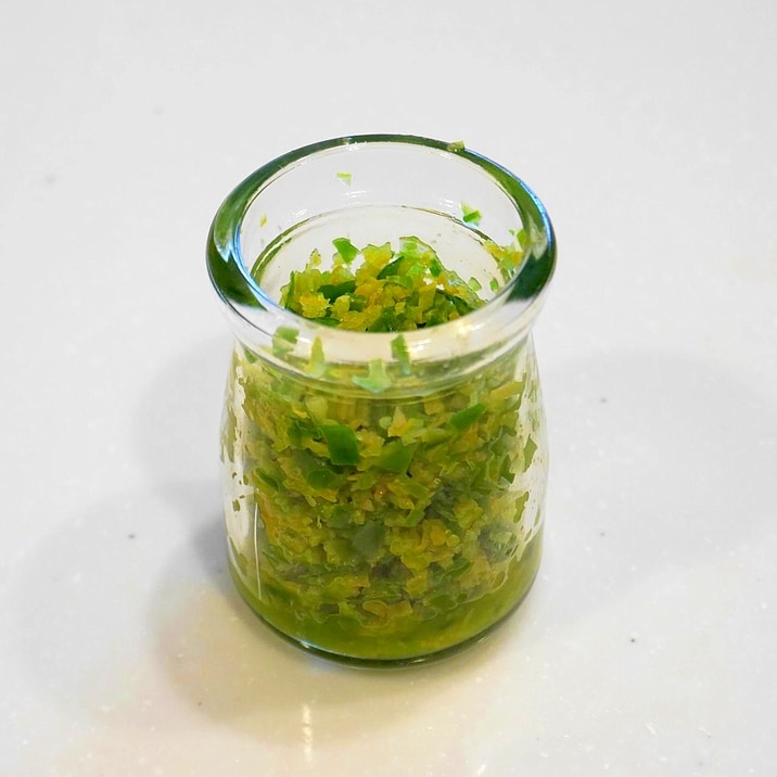 手作りはひと味違う!手作り柚子胡椒